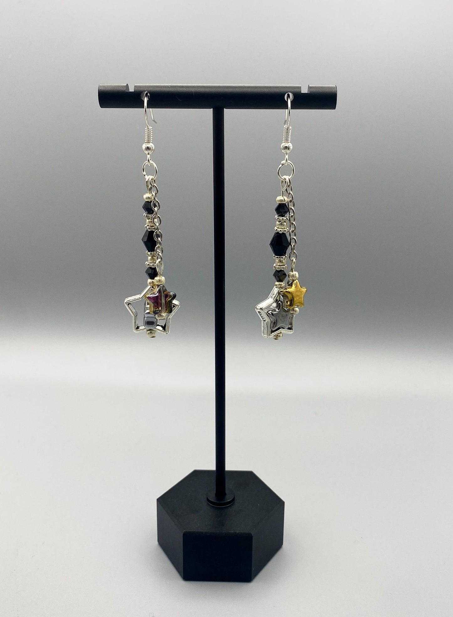 Star Double-Dangle Earrings