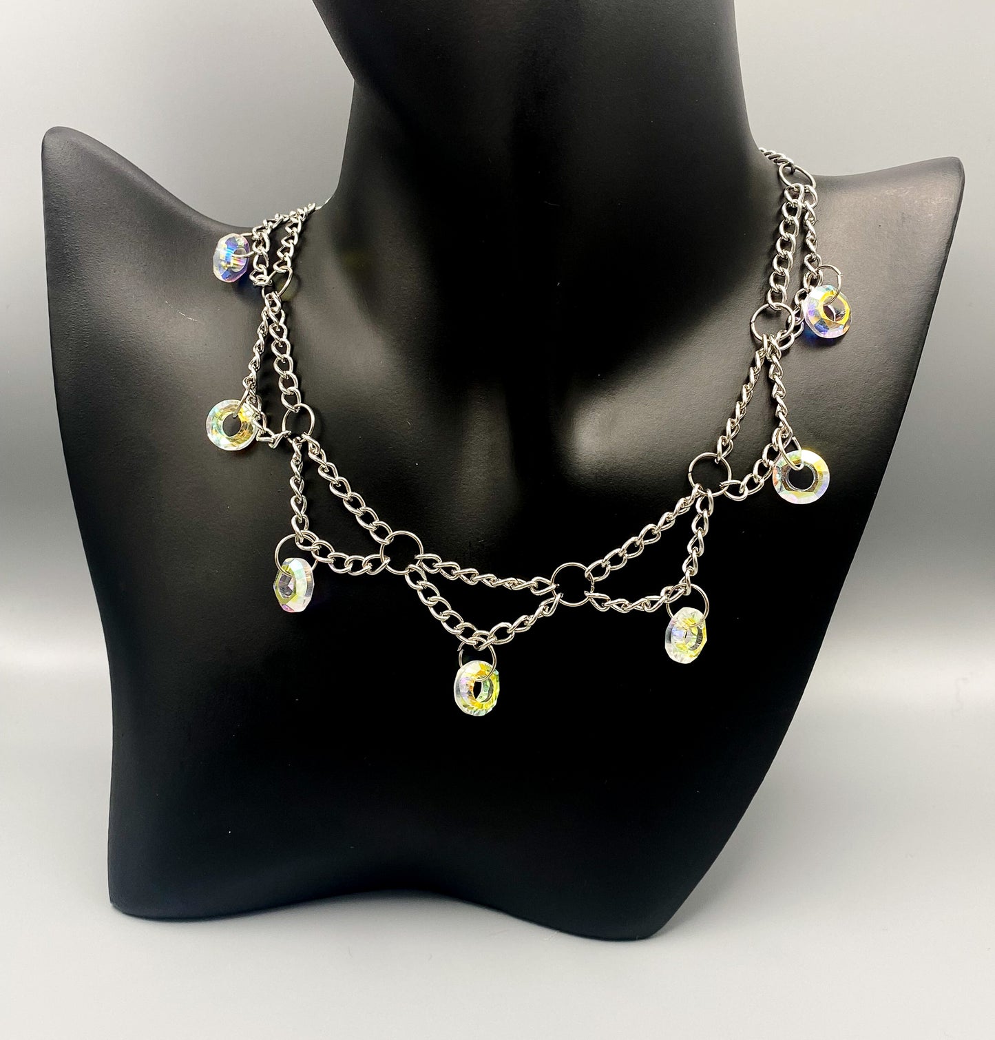 Elegant Pointed Layered Necklace