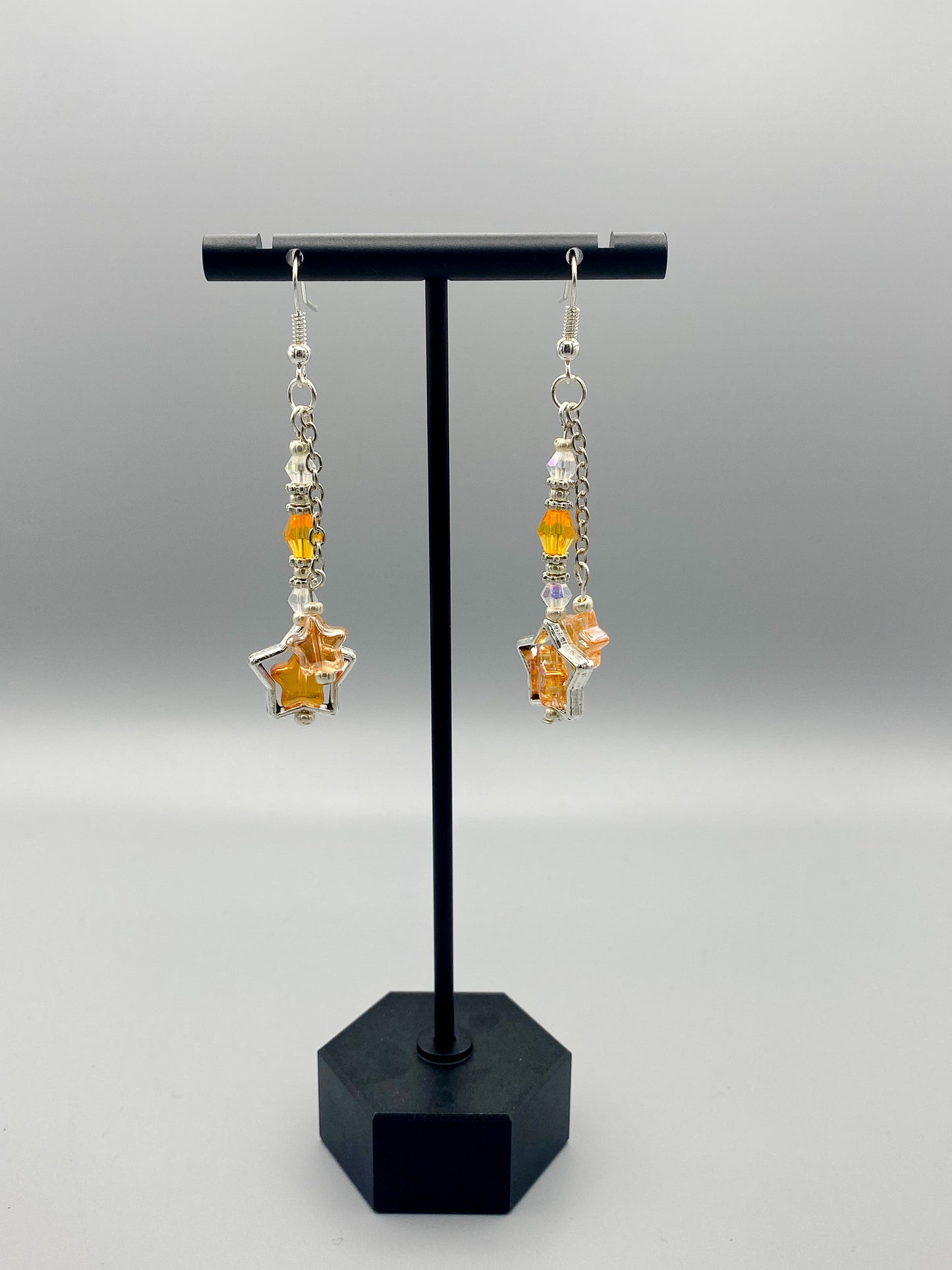 Star Double-Dangle Earrings